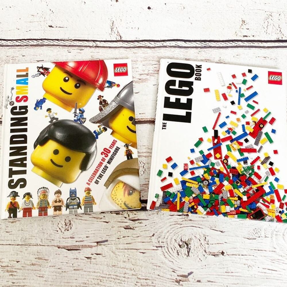 LEGO Standing Small and The LEGO Book Minifigure History